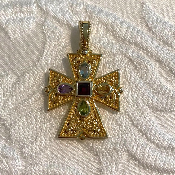 14K gold pendant filled - Picture 2 of 8